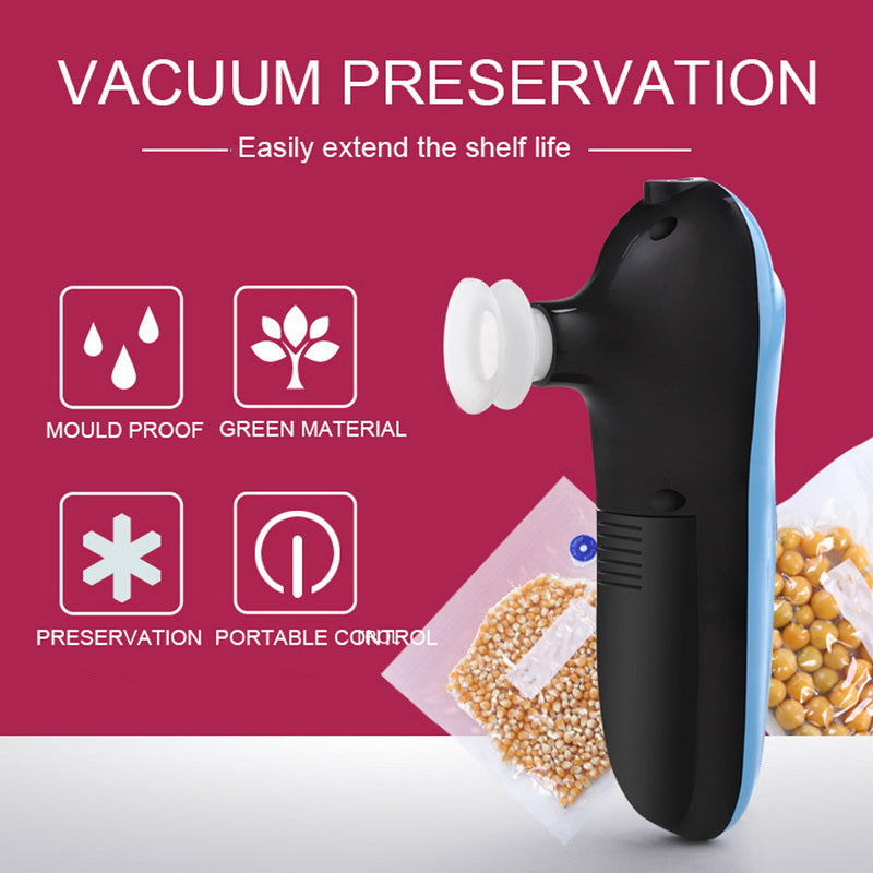 Compact Vacuum Sealer for Food Preservation and Storage