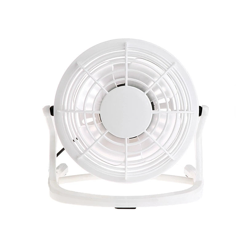 Portable USB Mini Desktop Fan with 180° Rotation
