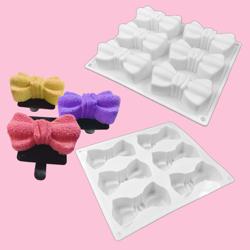 French 6-Cavity Silicone Mousse Cake Baking Mold
