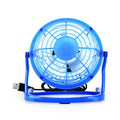 Portable USB Mini Desktop Fan with 180° Rotation
